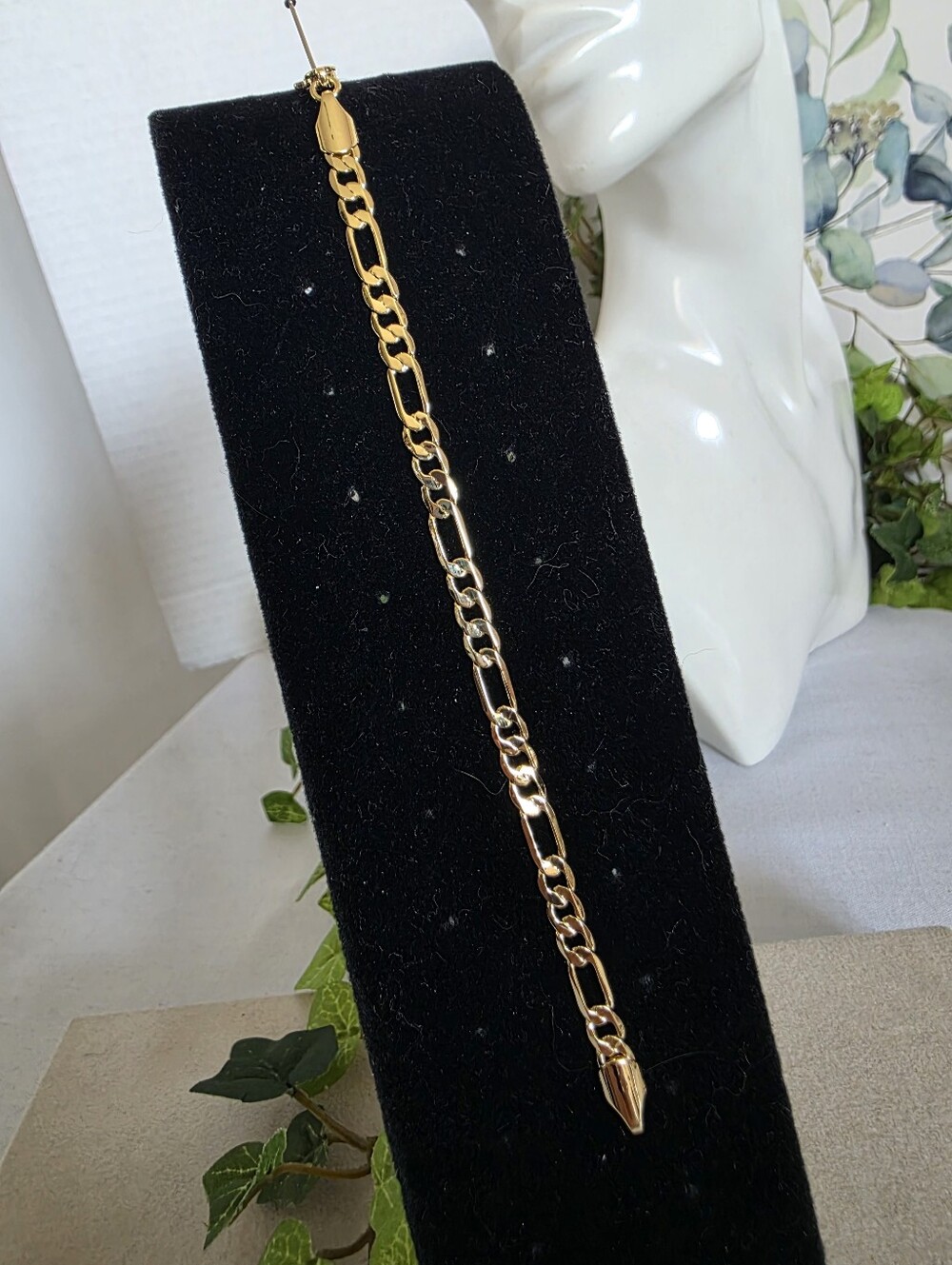 Small 6" Gold Filled Figaro Link Chain Bracelet Adult Or Child